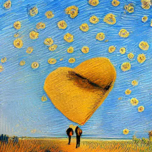 La imagen debe ilustrar visualmente a una persona avanzando, dejando atrás los recuerdos de un amor no correspondido, y abrazando nuevas experiencias como medio de superar el despido emocional.