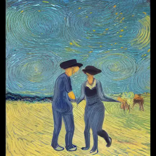 La imagen debe representar a una pareja involucrando en una actividad juntos para renovar su vínculo y fortalecer su relación