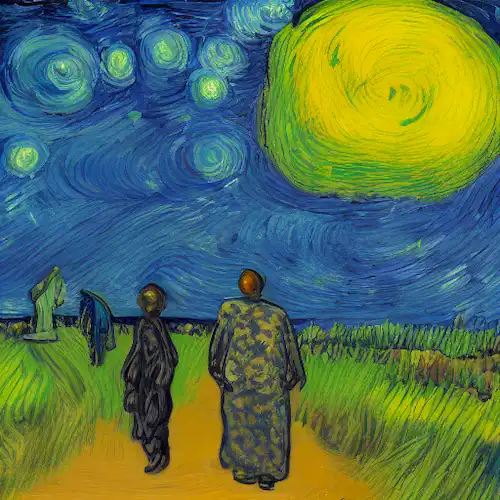 La imagen simboliza confrontar la mortalidad al abrazar las experiencias de la vida