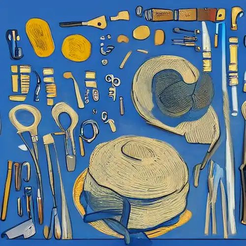 La imagen debe mostrar una serie de herramientas y técnicas utilizadas para evaluar individuos con rasgos de personalidad altamente sensibles, como cuestionarios, escalas y observaciones conductuales.