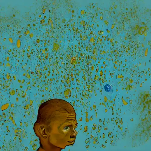 La imagen debe mostrar varios tipos y clasificaciones de células nerviosas para ilustrar el concepto de bulimia neural