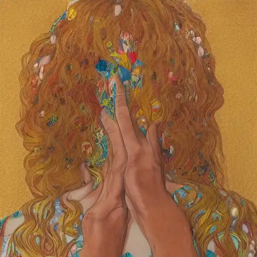 La imagen debe representar a alguien que lucha con el cabello excesivo, enfatizando la necesidad de entender y manejar Trichotillomania como un trastorno compulsivo.